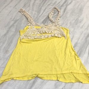 Yellow tank